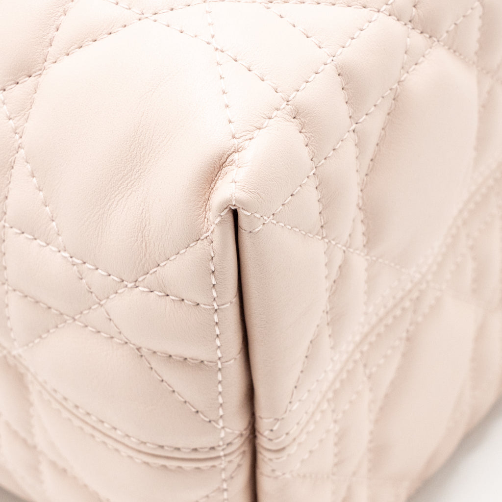 Dior Small Dior Toujours Bag Macrocannage Calfskin Rose Poudre LGHW