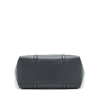 BALENCIAGA LEATHER SHOPPING TOTE BAG BLACK