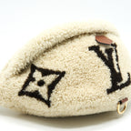 LOUIS VUITTON BUMBAG MONOGRAM TEDDY FLEECE BEIGE/BROWN
