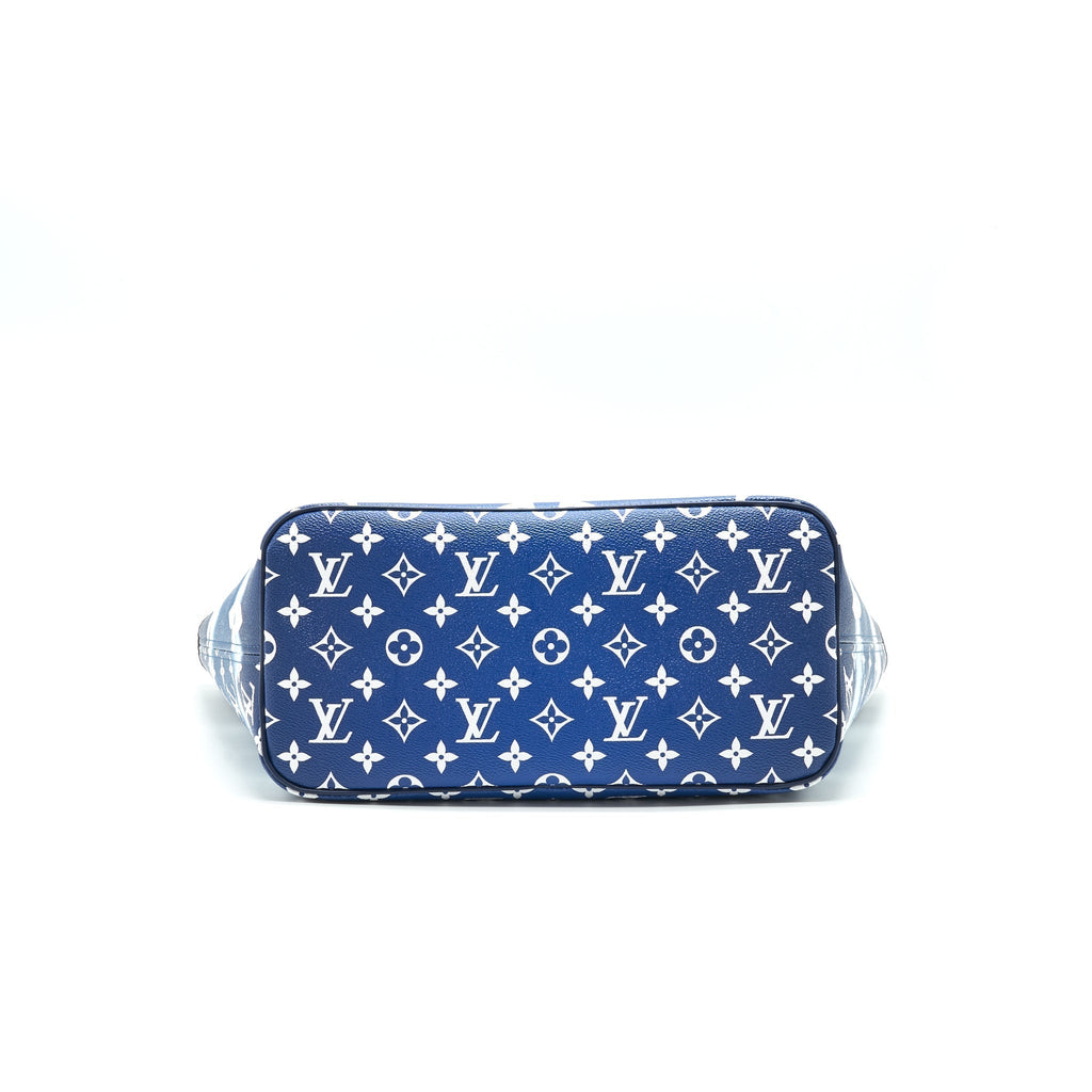 LOUIS VUITTON ESCALE TOTE MONOGRAM IN BLUE