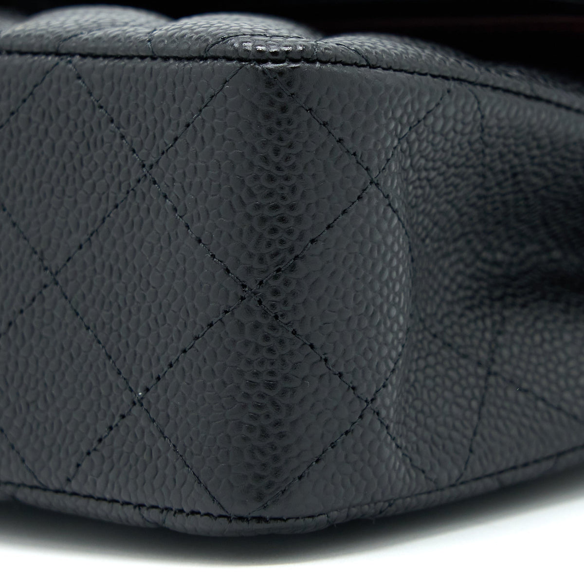 CHANEL SMALL CLASSIC DOUBLE FLAP BAG CAVIAR BLACK GHW (MICROCHIP)