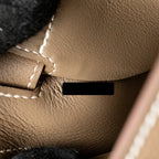 Hermes Mini Jypsiere evercolor Etoupe SHW
