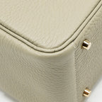 Hermes Mini Lindy Clemence Sauge GHW