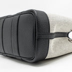 Hermes Neo Garden Party 23 Canvas/Negonda Ecru-Noir/Noir SHW