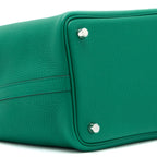 Hermes Picotin 18 Lock Bag Clemence U4 Vert Vertigo SHW
