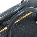 LOUIS VUITTON SPEEDY 25 MONOGRAM EMPREINTE BLACK GHW