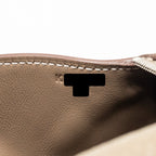 Hermes Mini Lindy II clemence etoupe SHW