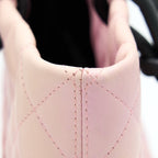CHANEL VINTAGE CAMNON TOTE PINK/BLACK SHW