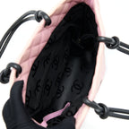 CHANEL VINTAGE CAMNON TOTE PINK/BLACK SHW