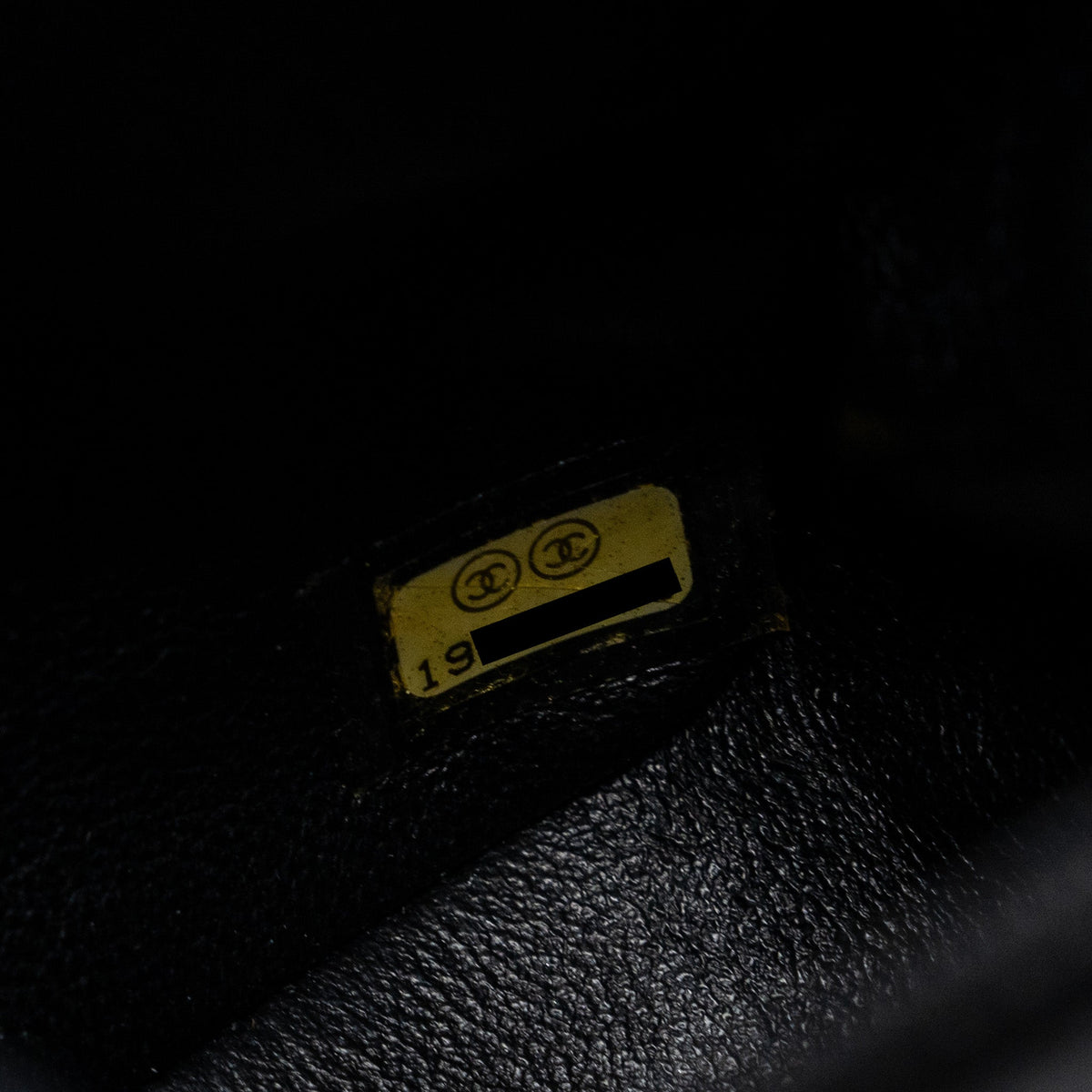 CHANEL CLASSIC MINI SQUARE FLAP BAG CAVIAR BLACK SHW