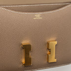 Hermes Mini Constance Epsom Etoupe GHW (New Version)