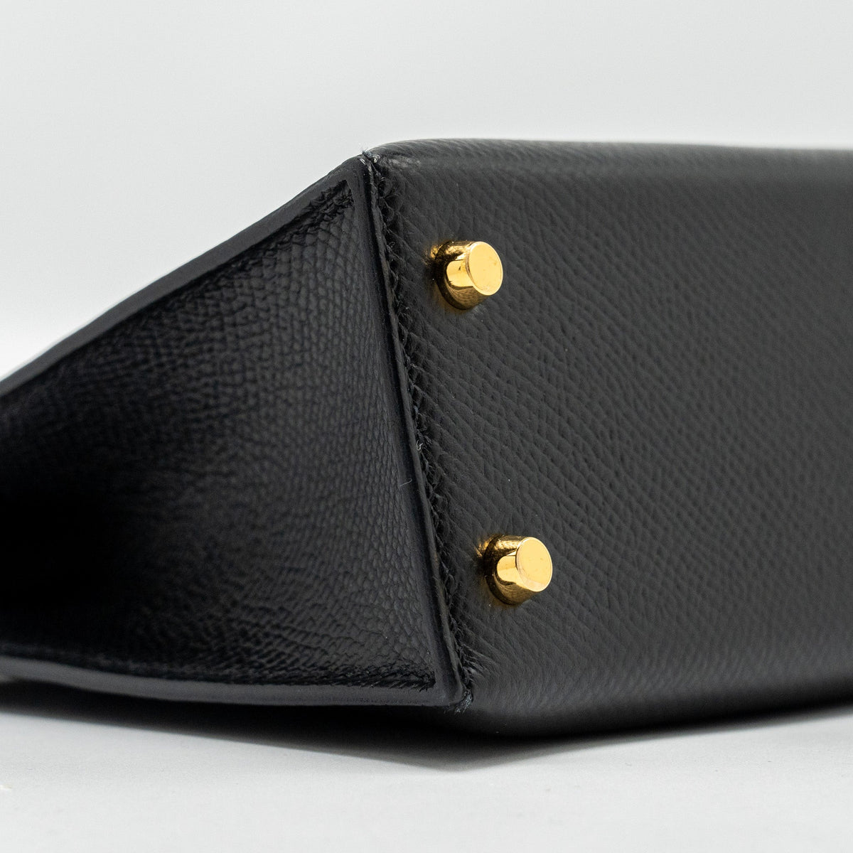 Hermes Mini Kelly II Epsom Black GHW