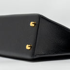 Hermes Mini Kelly II Epsom Black GHW