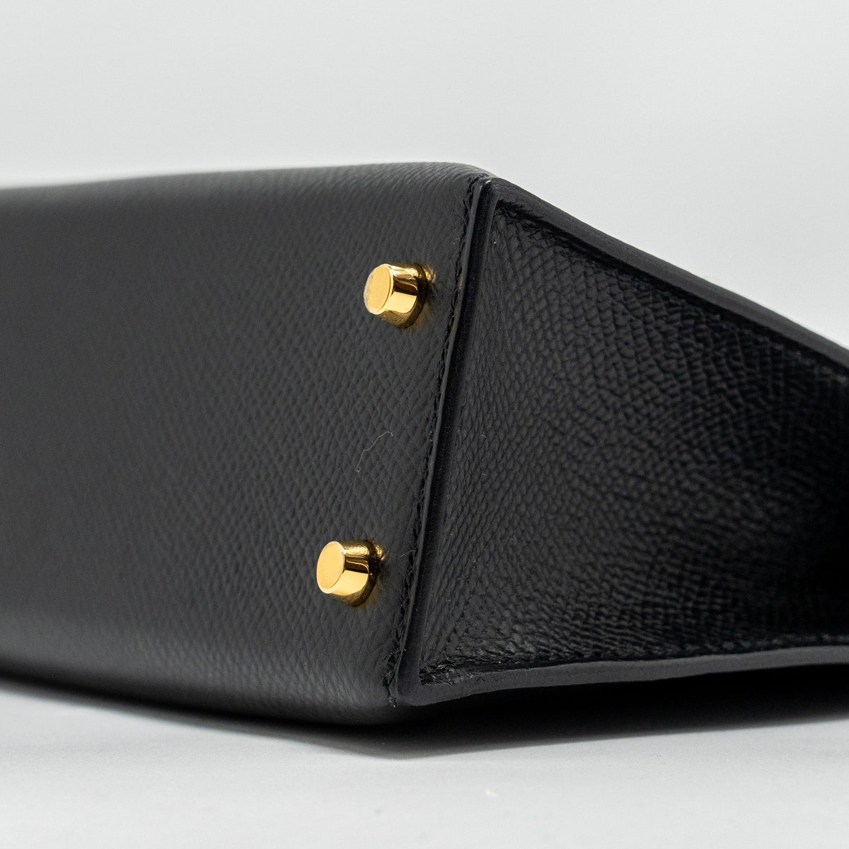 Hermes Mini Kelly II Epsom Black GHW
