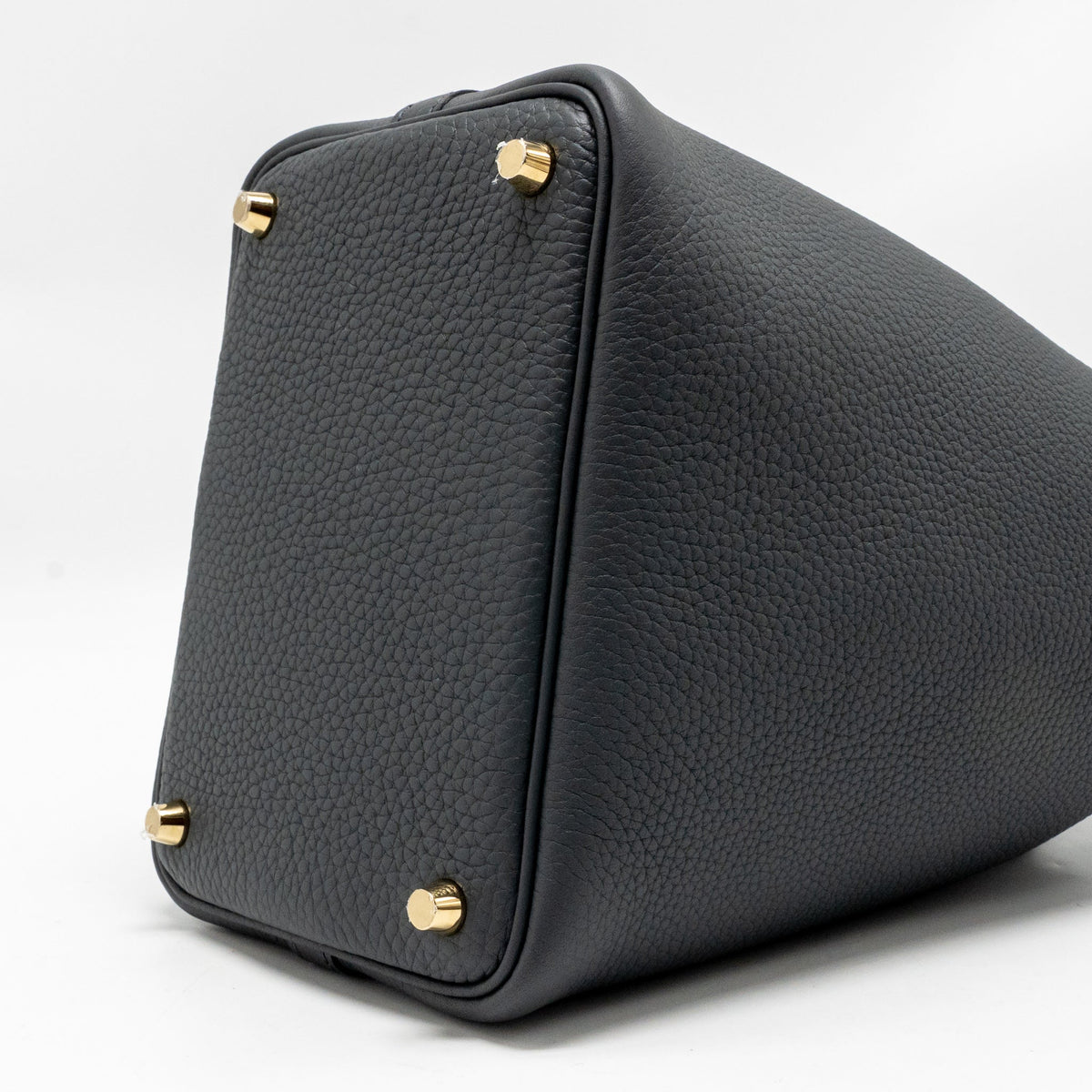 Hermes Picotin 18 Lock Bag Clemence Gris Misty GHW