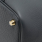 Hermes Picotin 18 Lock Bag Clemence Gris Misty GHW