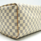 LOUIS VUITTON SPEEDY 30 DAMIER AZUR CANVAS HANDBAG