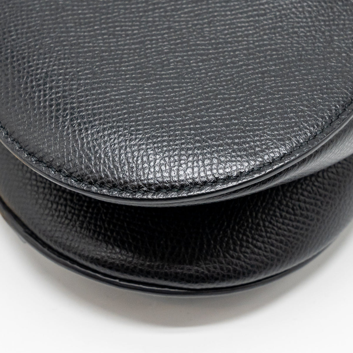 DIOR MINI SADDLE BAG CALFSKIN BLACK GHW