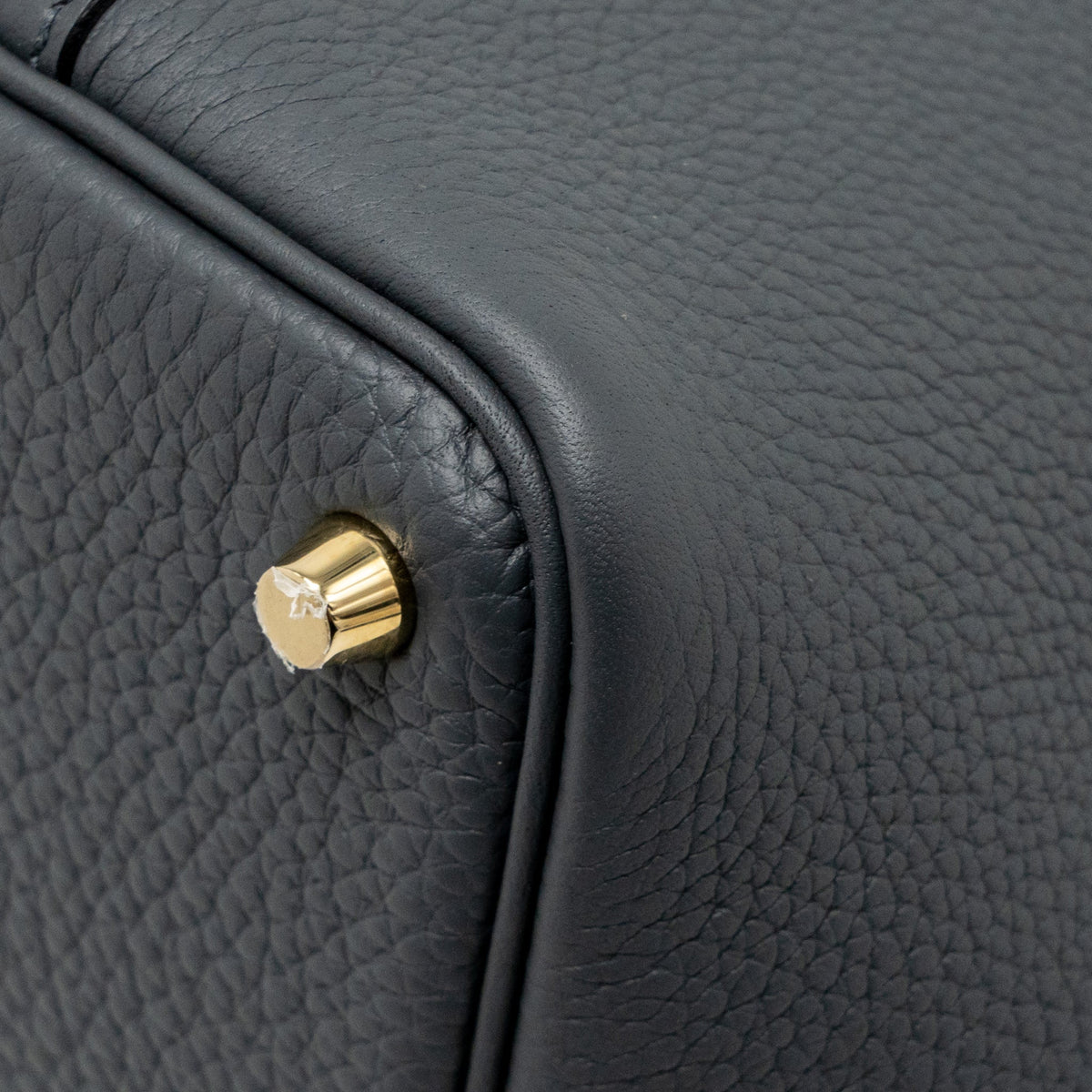 Hermes Picotin 18 Lock Bag Clemence Gris Misty GHW