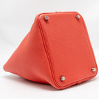 Hermes Picotin 18 Lock bag Clemence rose Jaipur SHW