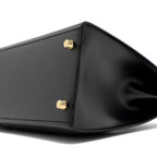 Hermes Kelly 28 Box Leather Black GHW