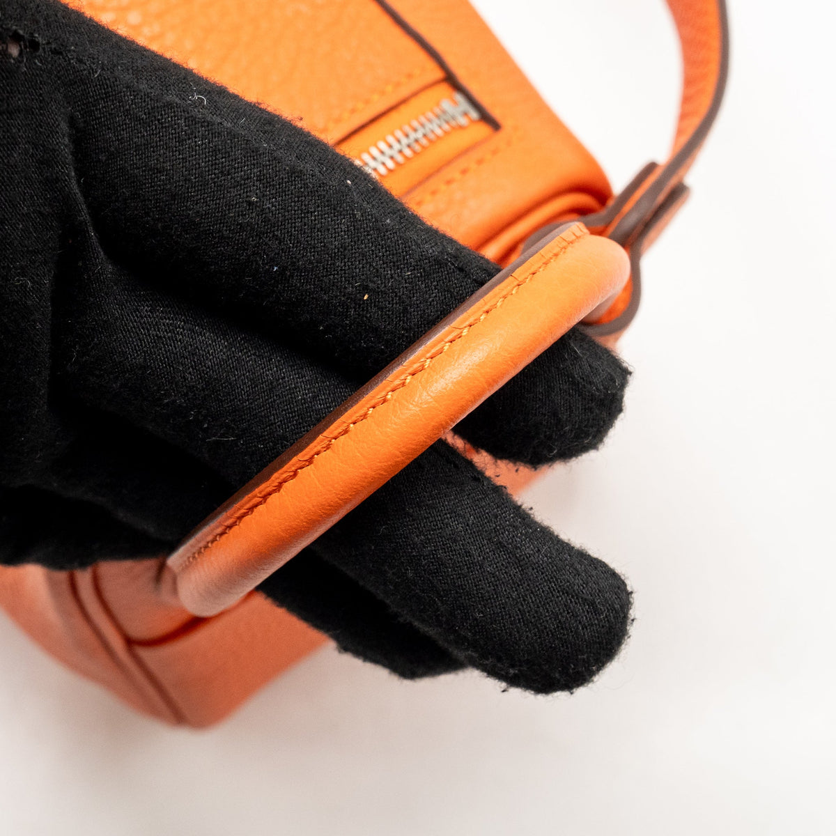 Hermes Mini Lindy Clemence 9J Feu SHW
