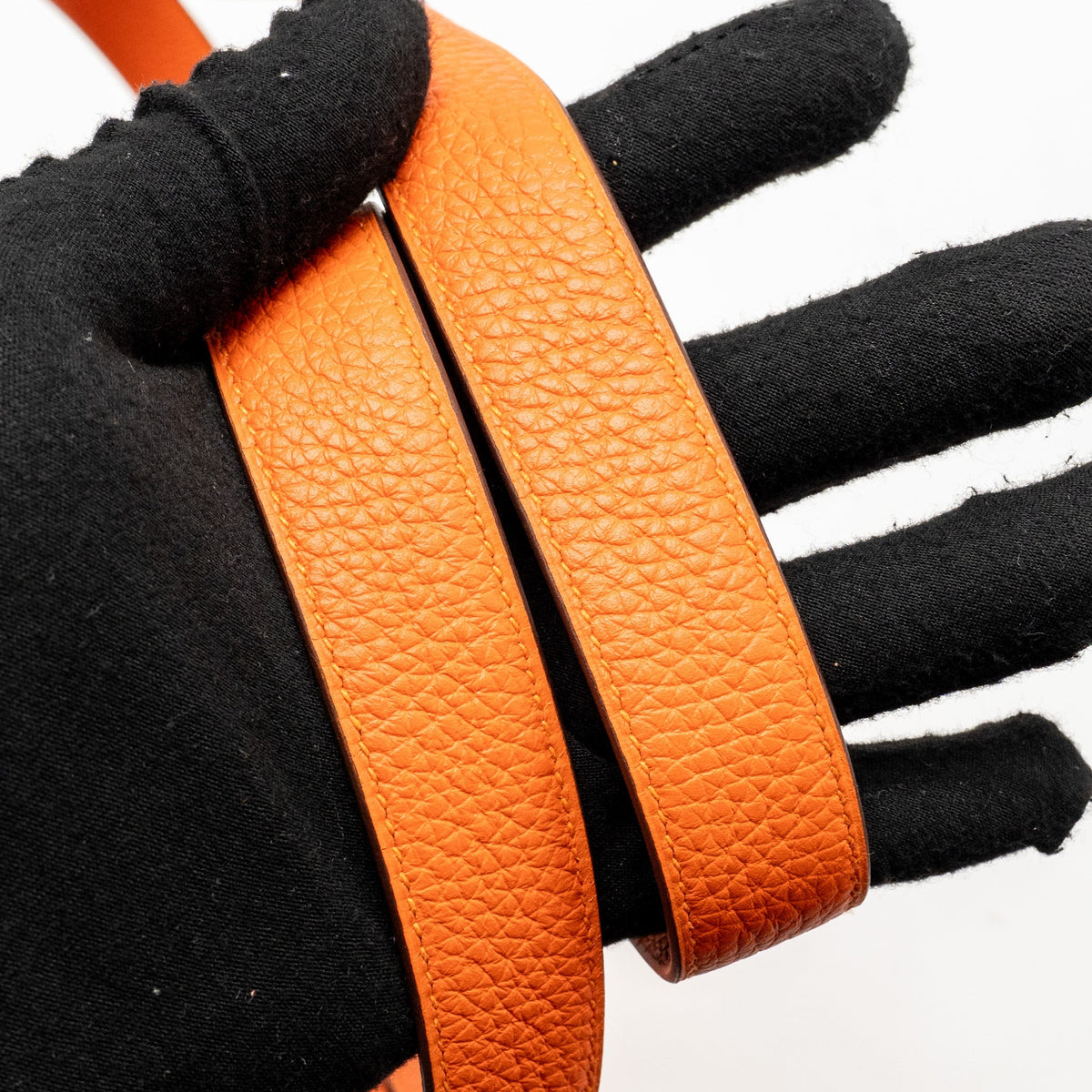 Hermes Mini Lindy Clemence 9J Feu SHW
