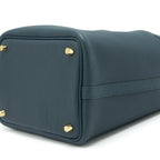 Hermes Picotin 18 Lock Bag Clemence 6o Vert Cypress GHW