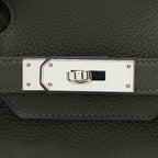 Hermes Birkin 30 Togo C6 Vert De Gris SHW With Extra Bag Charm