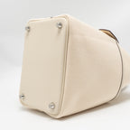 HERMES CARGO PICOTIN 18 POCKETS TOILE GEO LAND / SWIFT ECRU / NATA SHW