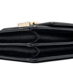 CHANEL NORTH SOUTH BOY BAG CAVIAR BLACK LGHW