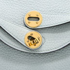 Hermes Mini Lindy Clemence Blue Pale GHW