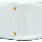 Hermes Mini Lindy Clemence Blue Pale GHW