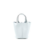 HERMES PICOTIN 18 CLEMENCE BLUE PALE SHW