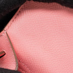 Hermes kelly pochette epsom rose confetti SHW