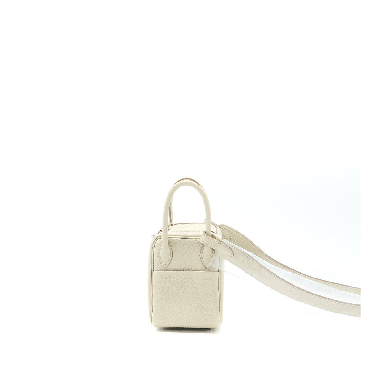 HERMES MINI LINDY CLEMENCE BETON SHW