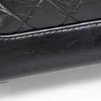 CHANEL SMALL GABRIELLE HOBO BAG CALFSKIN BLACK WITH GOLD AND SILVER HARDWARE