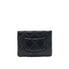 CHANEL 19 POUCH BLACK GHW