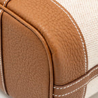 Hermes Neo Garden Party 23 canva / negonda ecru-beige / gold SHW