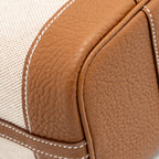 Hermes Neo Garden Party 23 canva / negonda ecru-beige / gold SHW
