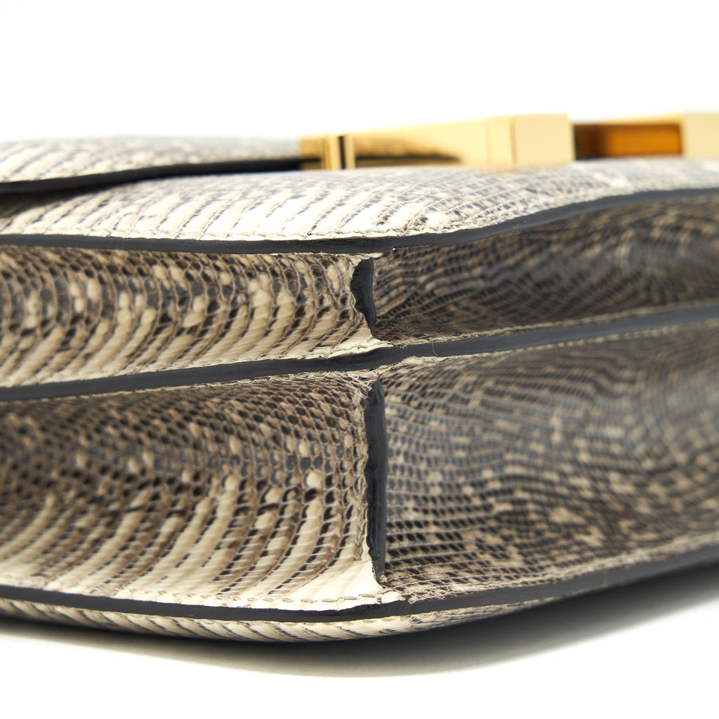 Hermes Constance Mini Ombre Lizard GHW