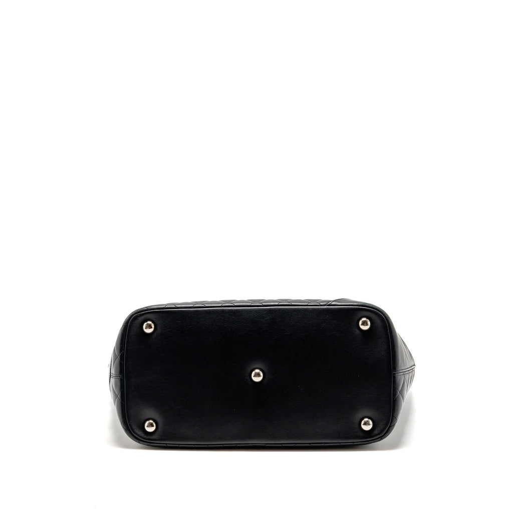 Chanel Cambon Ligne Tote Bag Calfskin/Patent Black SHW