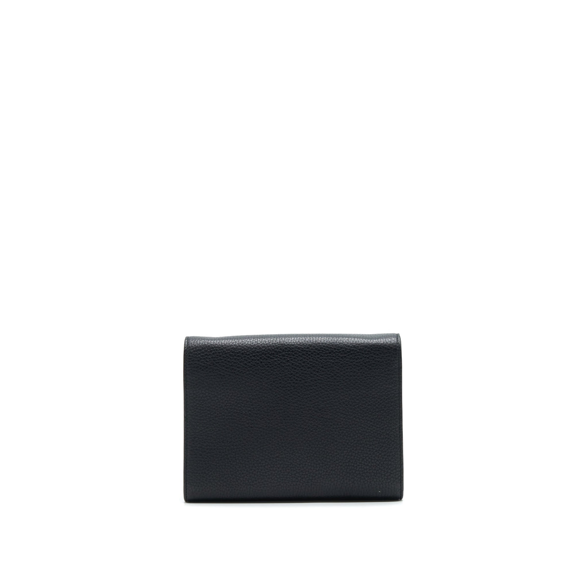 GUCCI GRAINED CALFSKIN GG LOGO WALLET ON CHAIN WITH GHW
