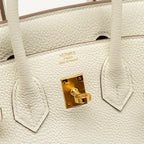 Hermes Birkin 25 Togo Mushroom GHW