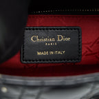 DIOR SMALL LADY DIOR BAG BLACK GHW