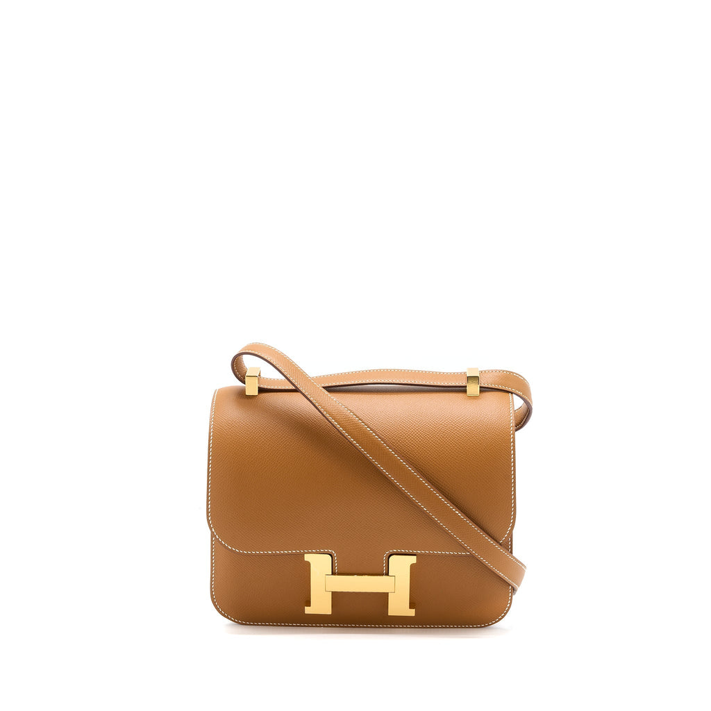 Hermes Constance 24 Epsom Gold GHW