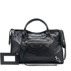 BALENCIAGA CITY BAG BLACK SHW