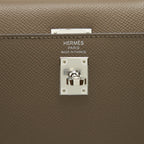 HERMES KELLY 25 SELLIER VEAU EPSOM ETOUPE/ALEZAN/BISCUIT SHW