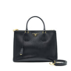 PRADA SAFFIANO TOTE BAG BLACK GHW