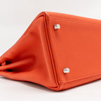 Hermes kelly 35 togo capucine SHW